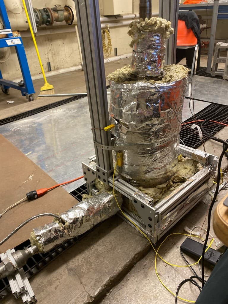 Thermochemical reactor prototype